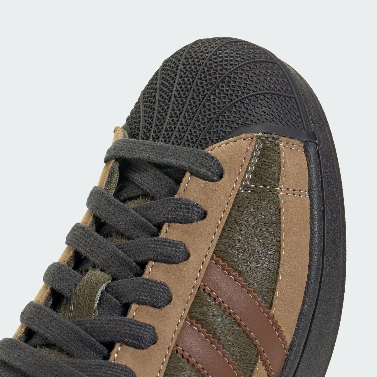 Adidas Superstar II MG Sneakers - Black / Victory Red / Carbon - view 8
