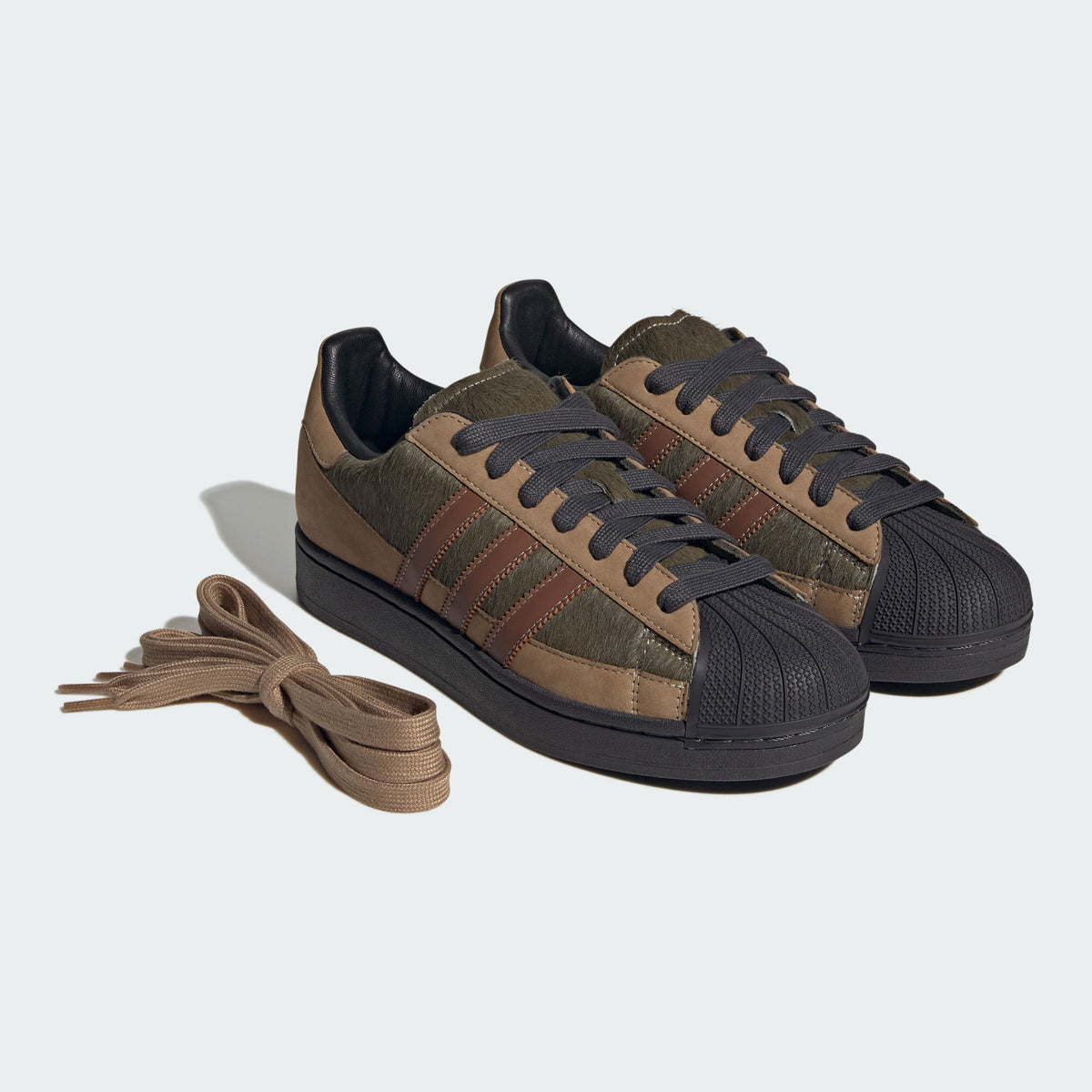 Adidas Superstar II MG Sneakers - Black / Victory Red / Carbon - view 7