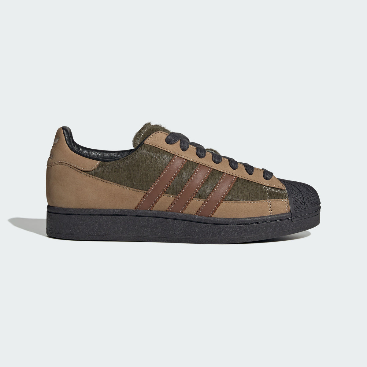 Adidas Superstar II MG Sneakers - Black / Victory Red / Carbon - view 1