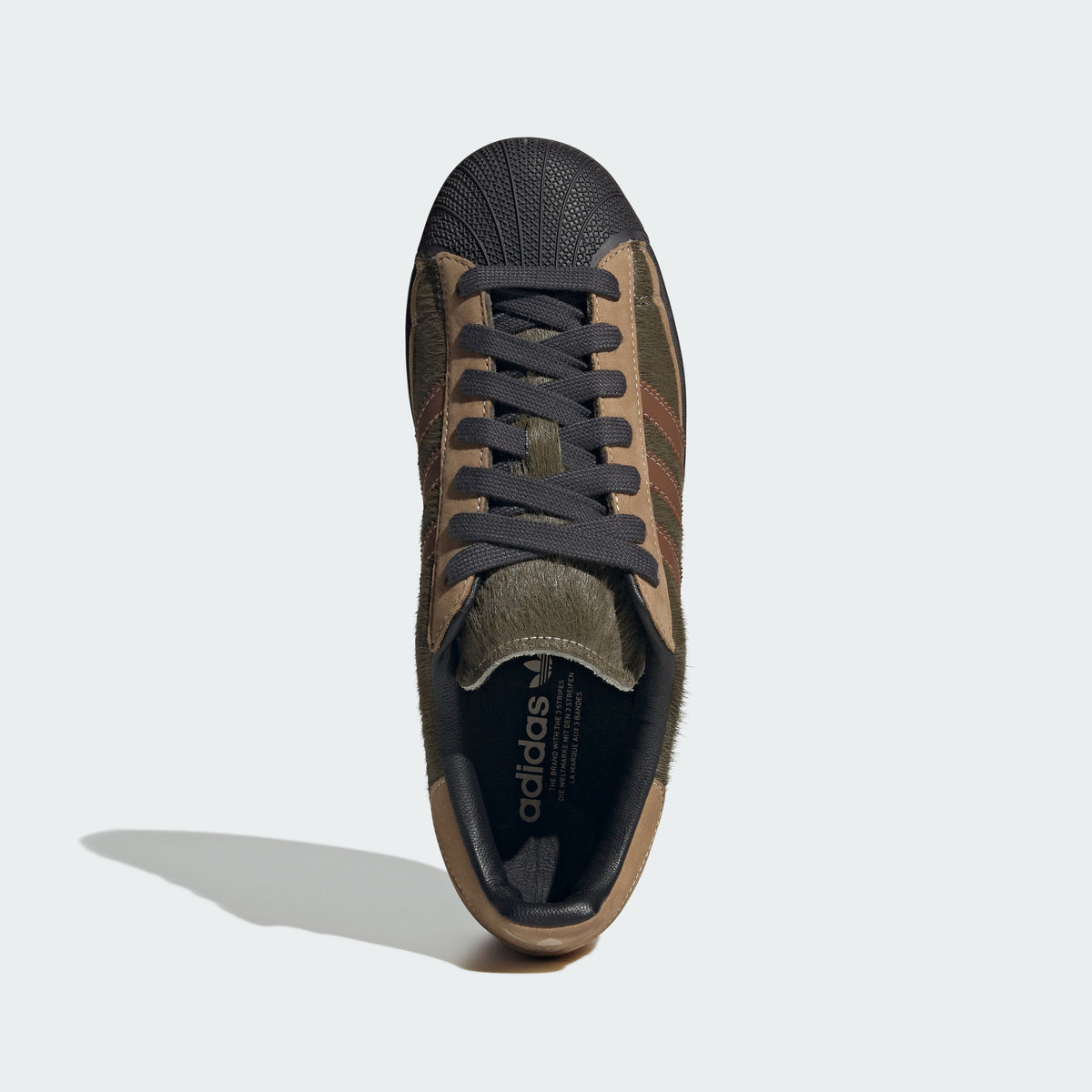 Adidas Superstar II MG Sneakers - Black / Victory Red / Carbon - view 3