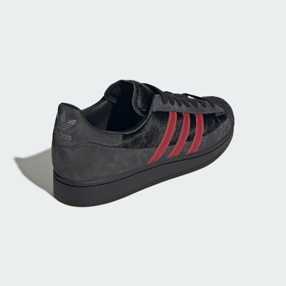 Adidas Superstar II MG Sneakers - Black / Victory Red / Carbon - view 6
