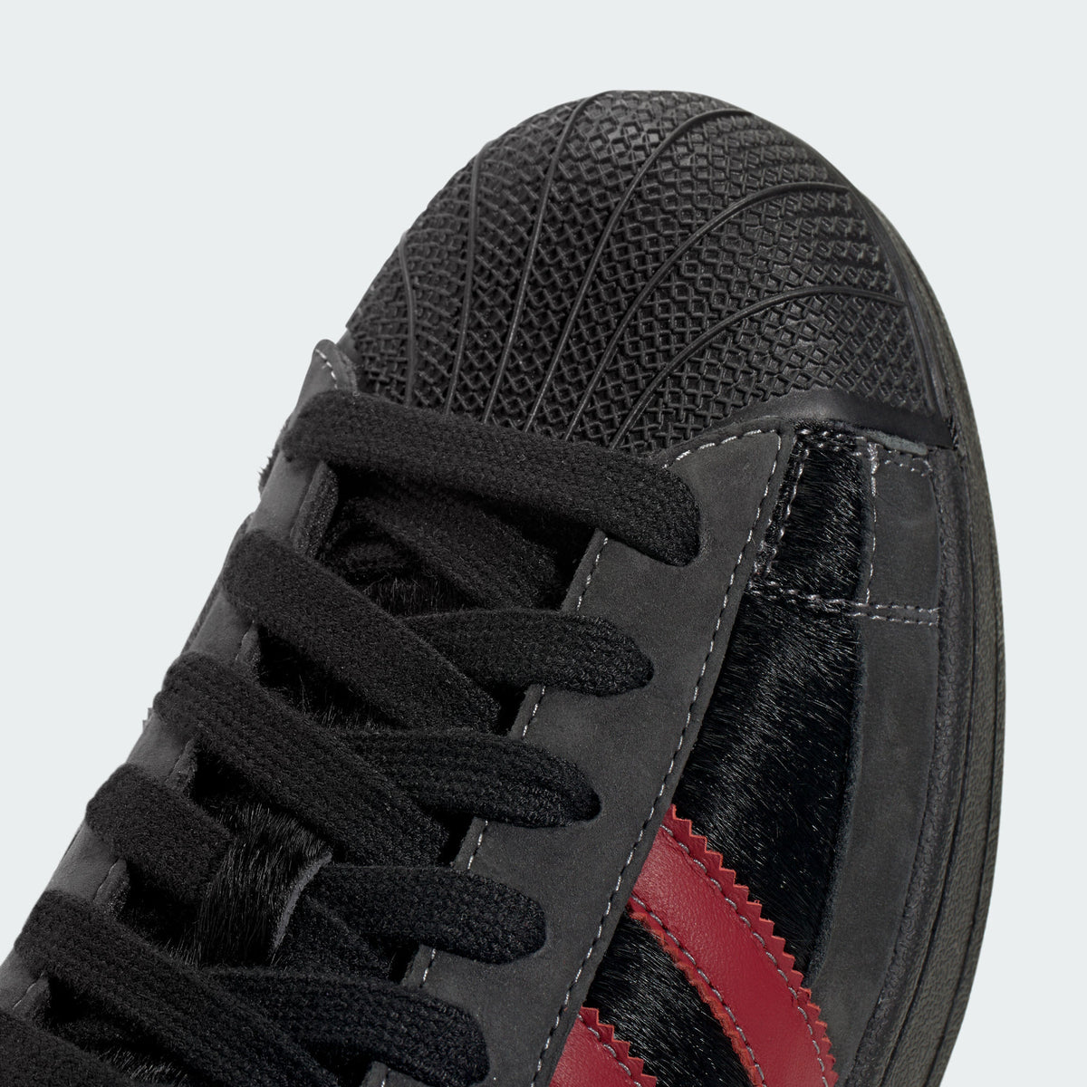 Adidas Superstar II MG Sneakers - Black / Victory Red / Carbon - view 8