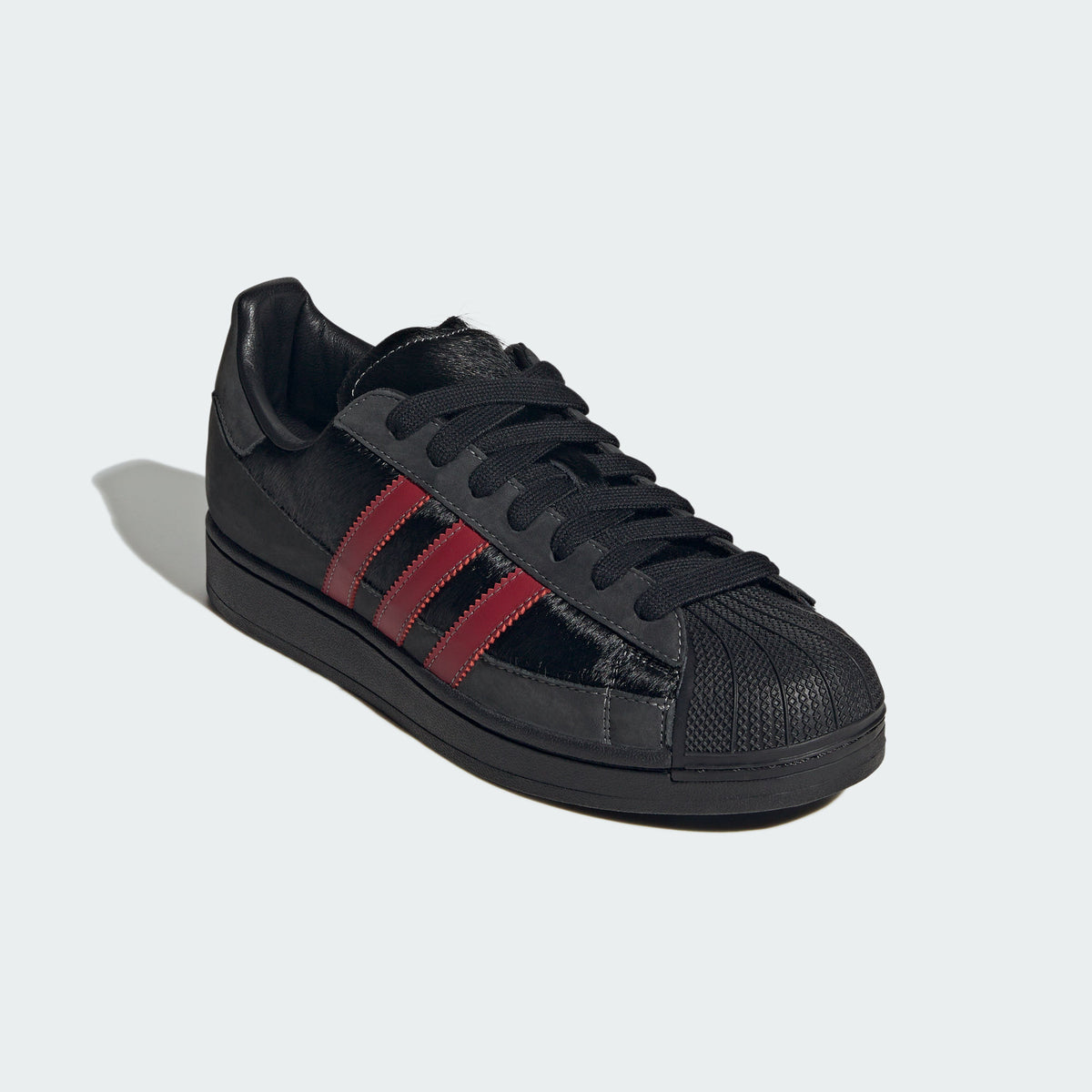Adidas Superstar II MG Sneakers - Black / Victory Red / Carbon - view 5
