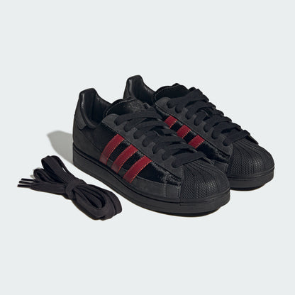 Adidas Superstar II MG Sneakers - Black / Victory Red / Carbon - view 7