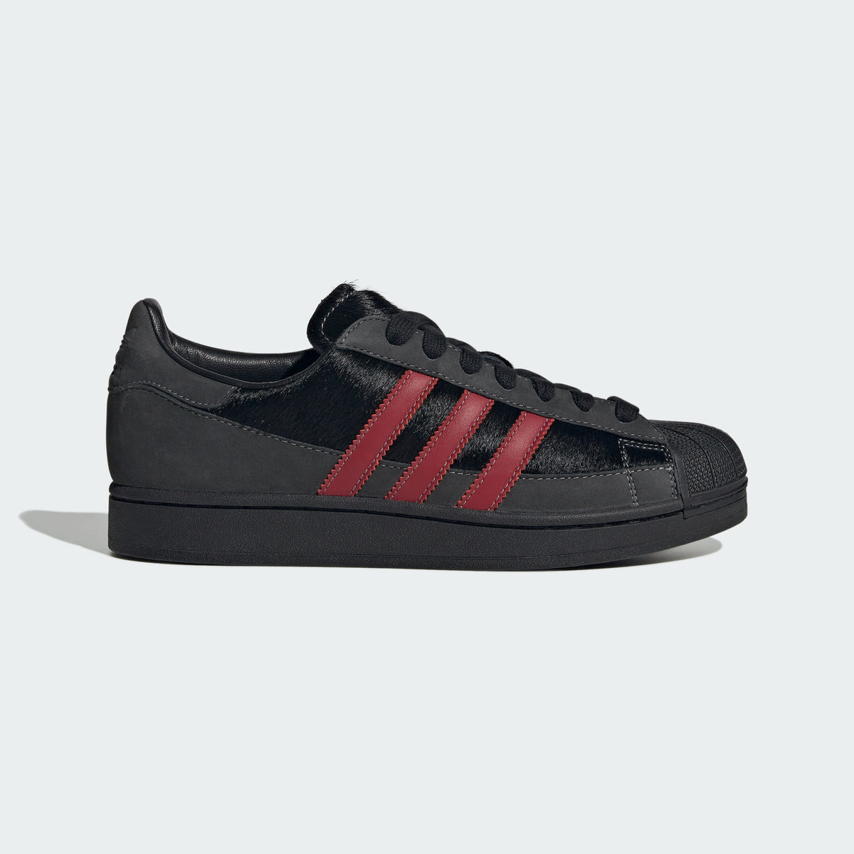 Adidas Superstar II MG Sneakers - Black / Victory Red / Carbon - view 1