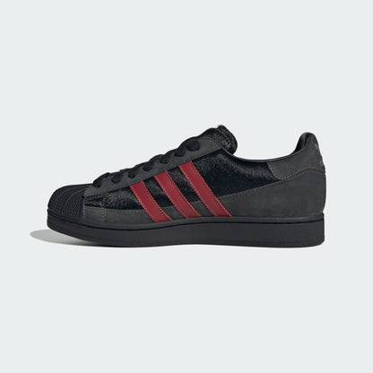 Adidas Superstar II MG Sneakers - Black / Victory Red / Carbon - view 2