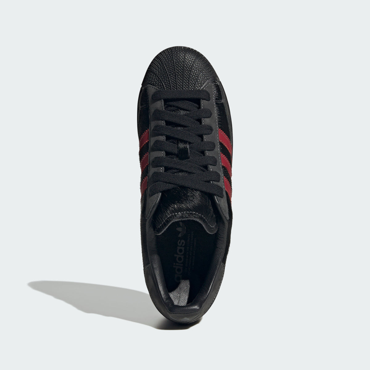 Adidas Superstar II MG Sneakers - Black / Victory Red / Carbon - view 3