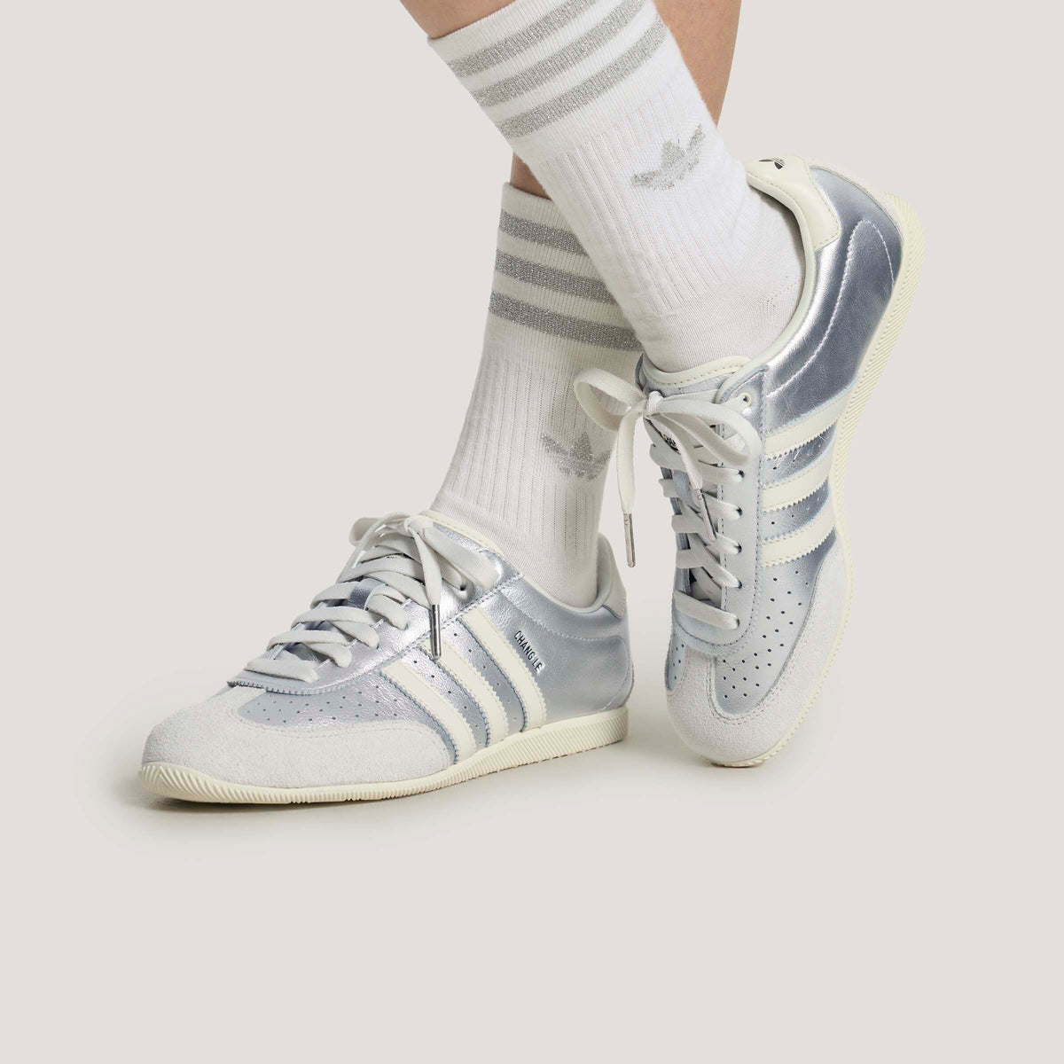 Adidas Changle Sneakers - Black / White / Off White - view 3