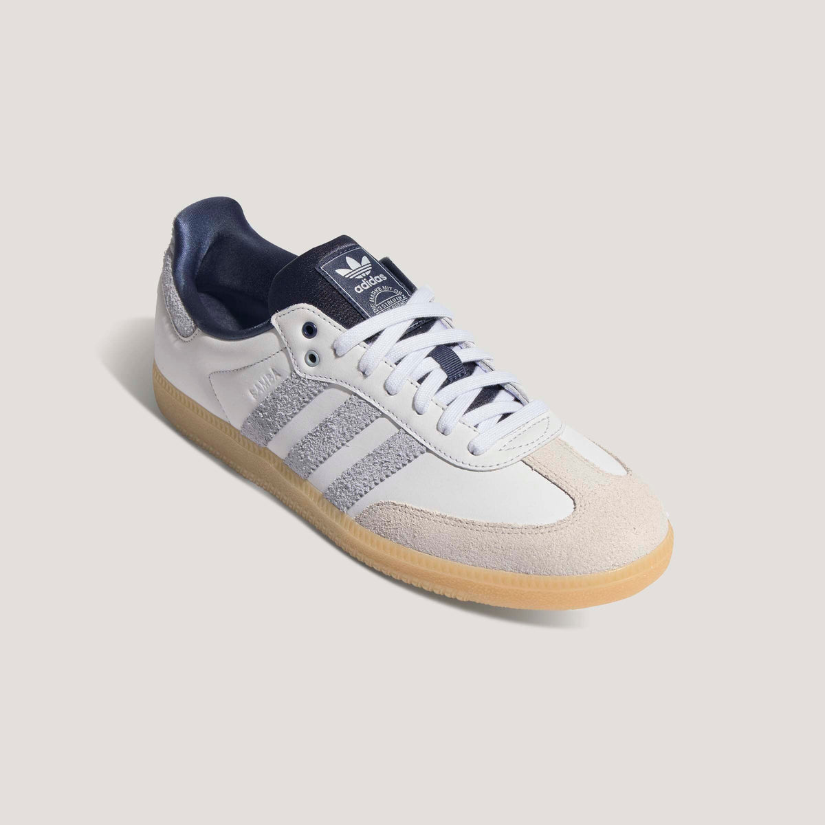 Adidas Samba OG Sneakers - Crystal White / Light Silver / Shadow Navy - view 7