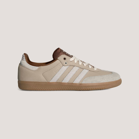 Adidas Samba OG Sneakers - Crystal White / Light Silver / Shadow Navy - view 1