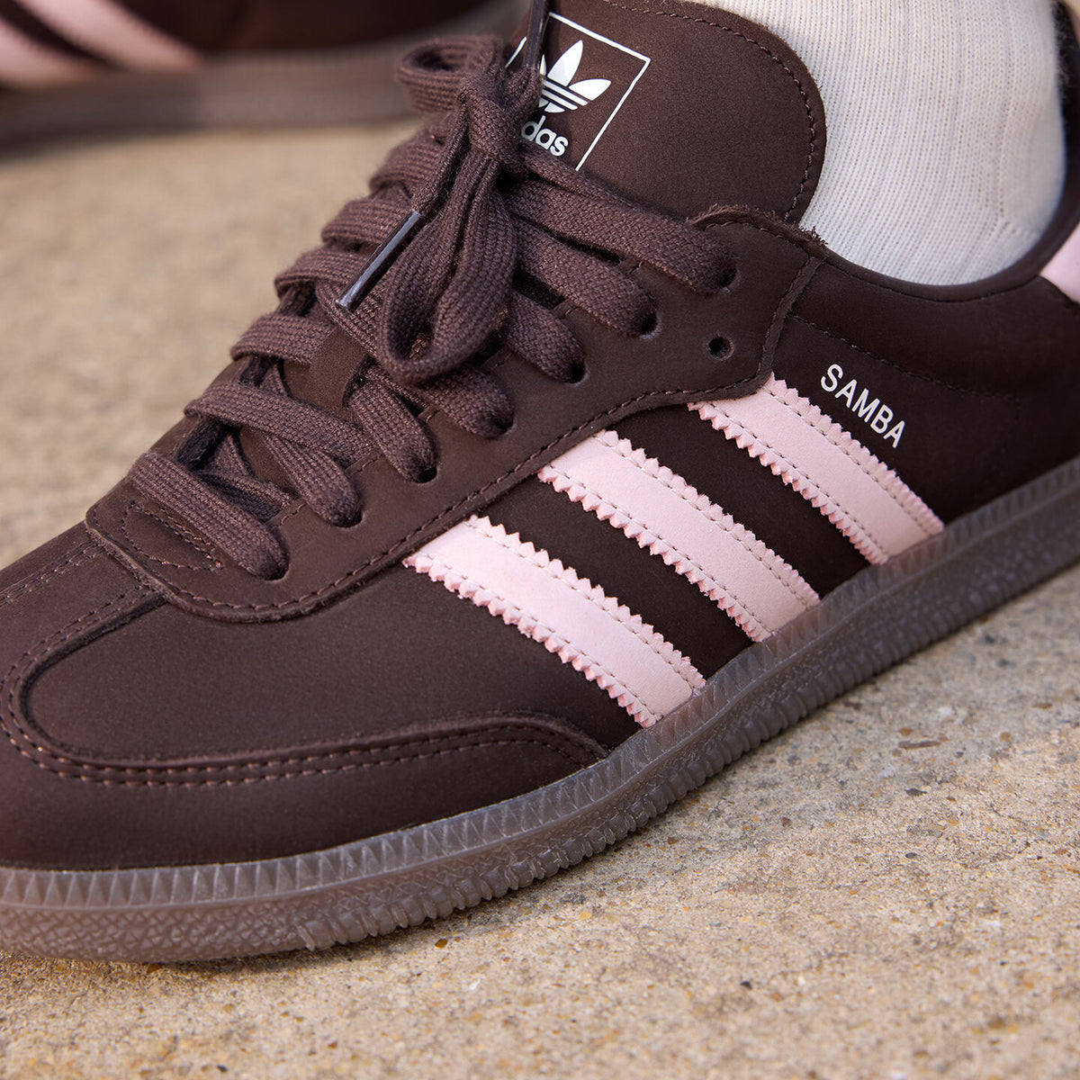 Adidas Samba OG Sneakers - Aurora Coffee / Light Pink - view 6