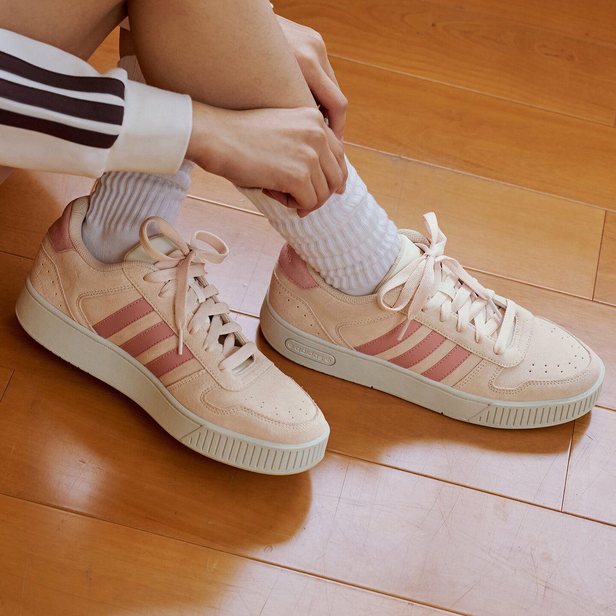 Adidas D-PAD Classic Sneakers - Mint Green / Chalk White / Resin Yellow - view 1