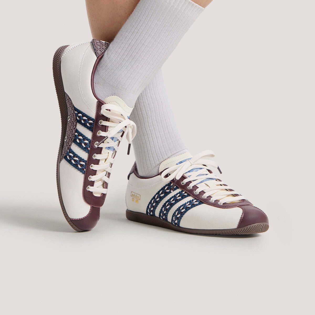Adidas Adidas ANFU Sneakers - Chalk White / Aurora Ink / Resin Yellow - view 2