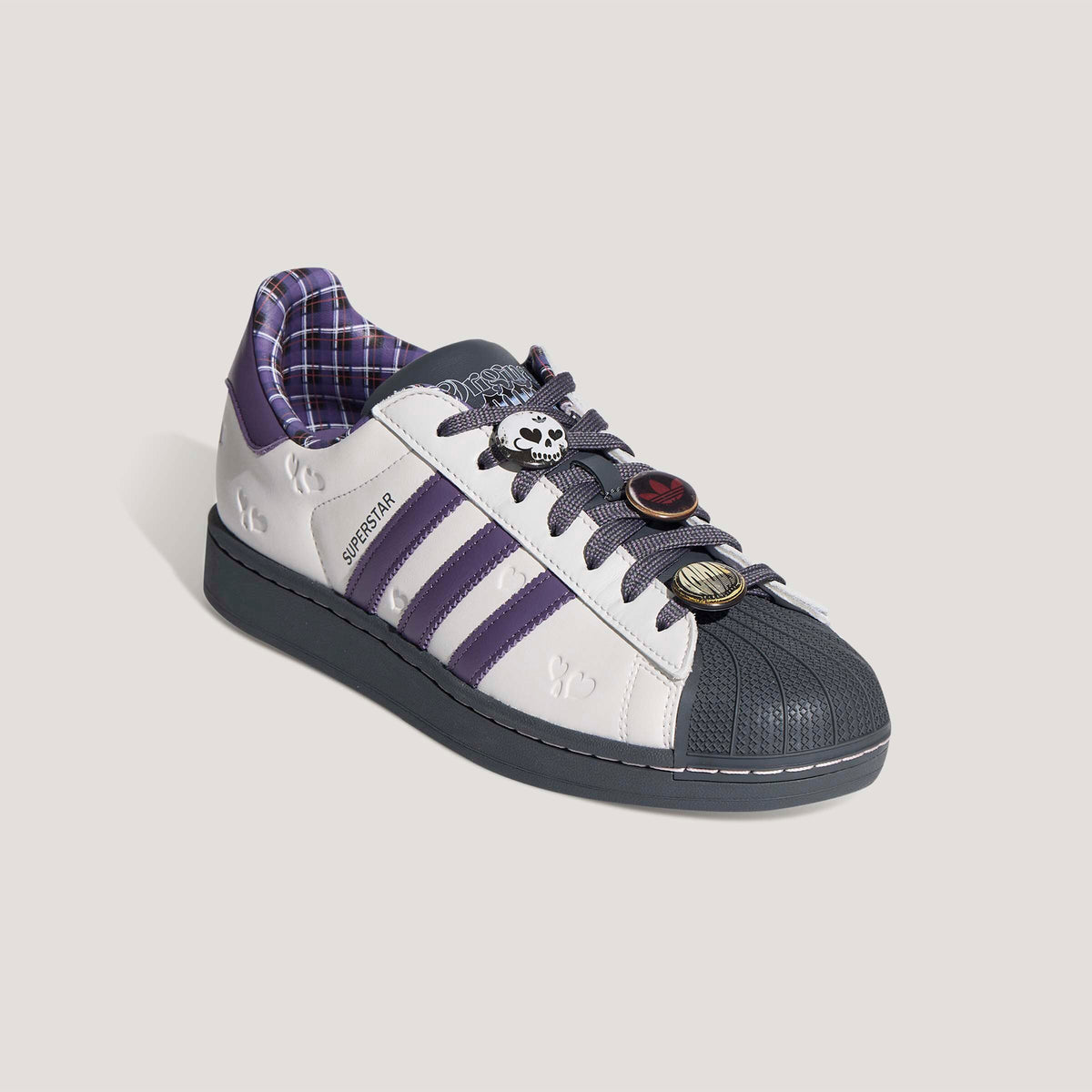 Adidas Superstar II Sneakers - Crystal White / Magic Mauve / Light Grey - view 8
