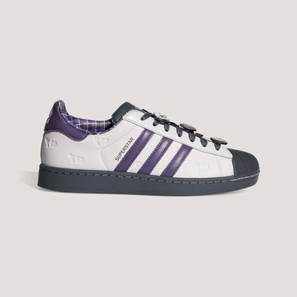 Adidas Superstar II Sneakers - Crystal White / Magic Mauve / Light Grey - view 1