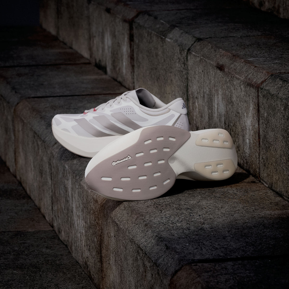 Adidas Adizero EVO SL EXO W Sneakers - White / Black / Iron Metallic - view 2