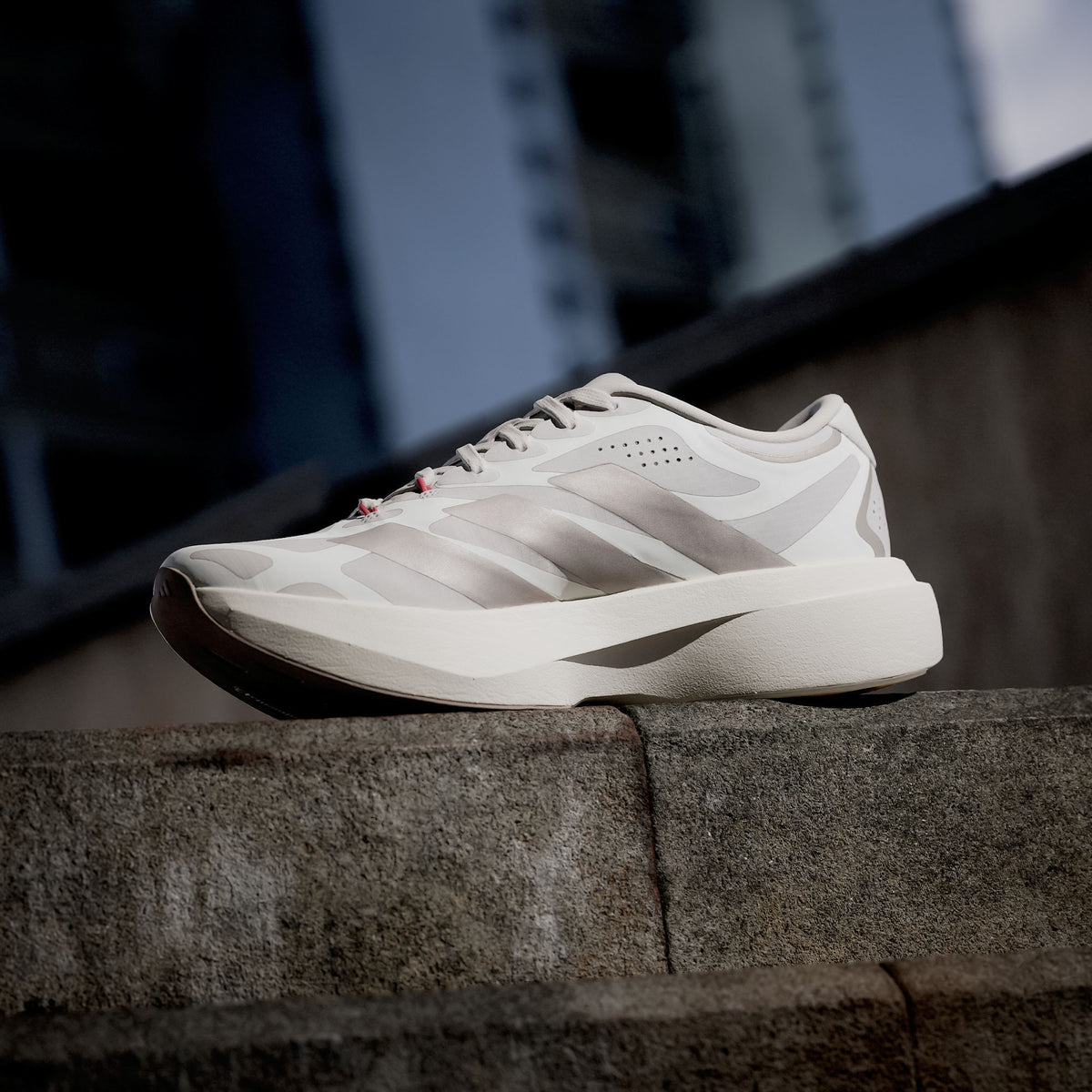 Adidas Adizero EVO SL EXO W Sneakers - White / Black / Iron Metallic - view 5