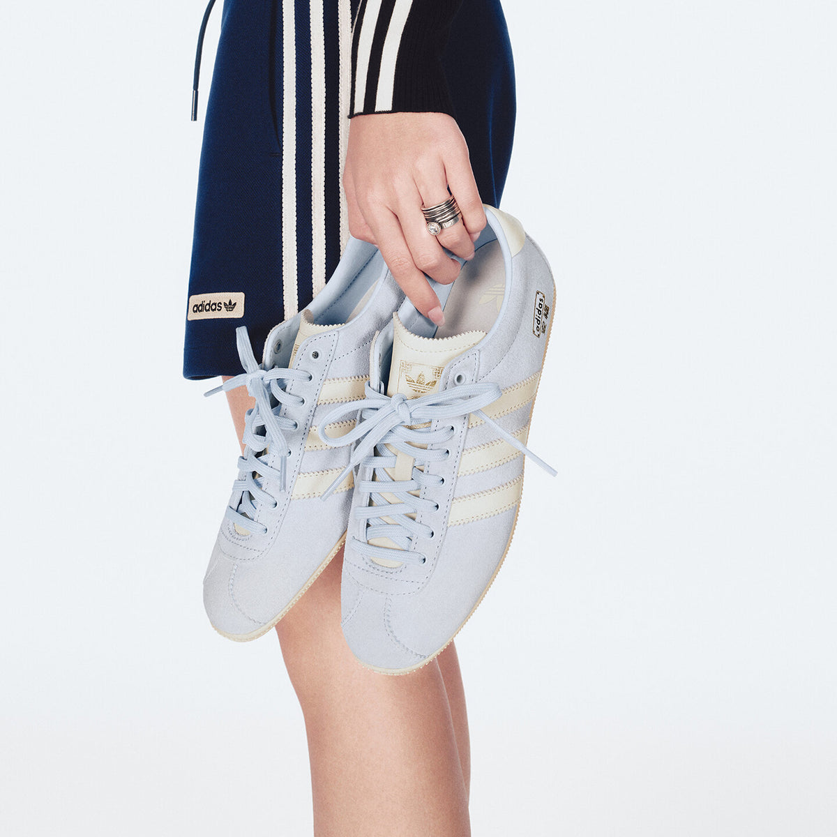 Adidas ANFU Sneakers - Crystal Blue / Off White / Sand Strata - view 2