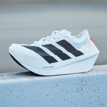 Adidas Adizero Prime x EVO Sneakers - White / Black / Bright Red - view 4