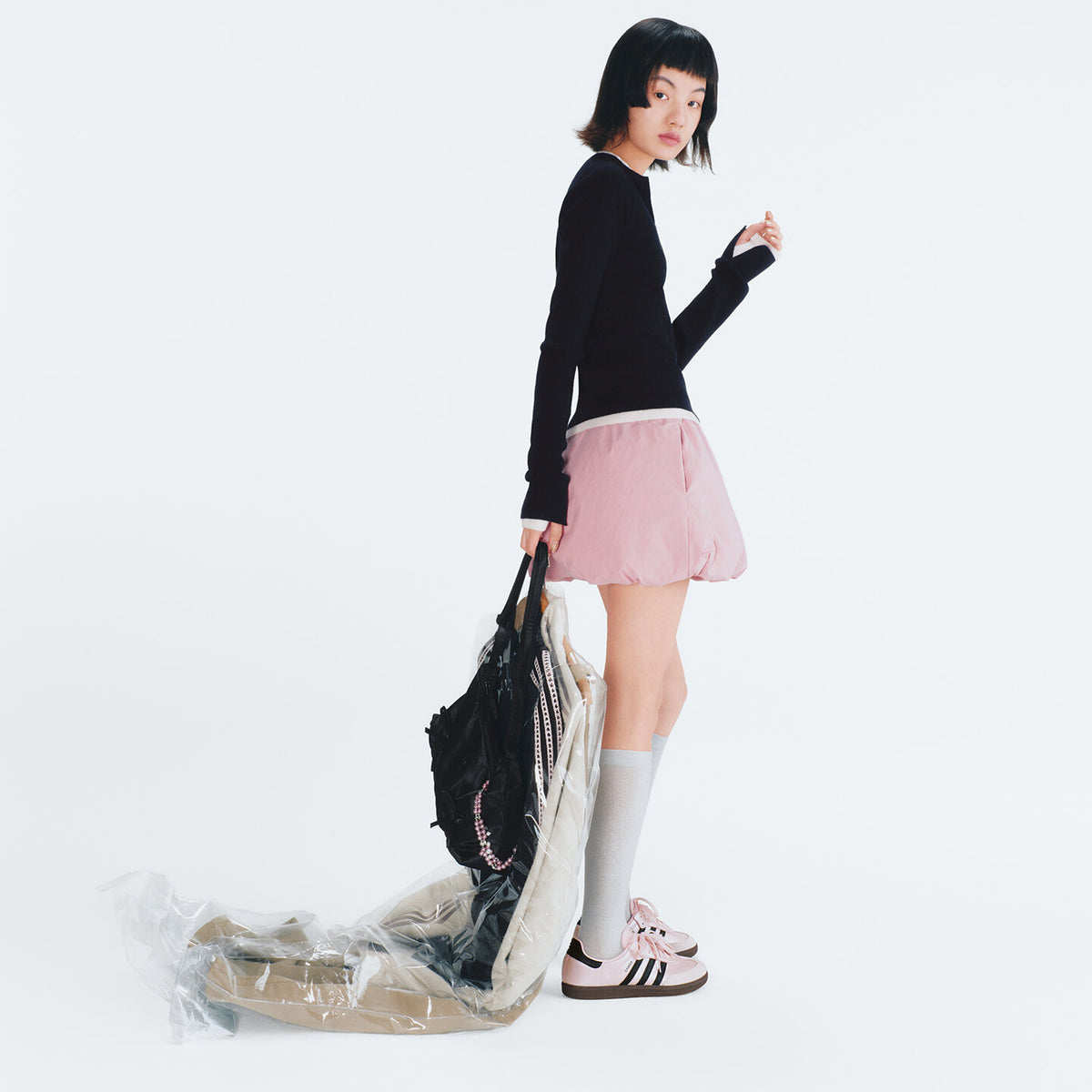 Adidas Samba OG W Sneakers - Light Pink / Black - view 5