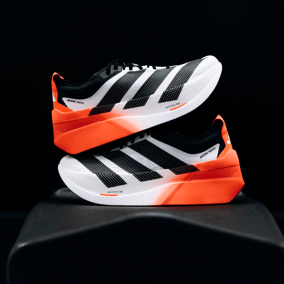 Adidas Adizero Dropset Elite Sneakers - White / Black - view 2
