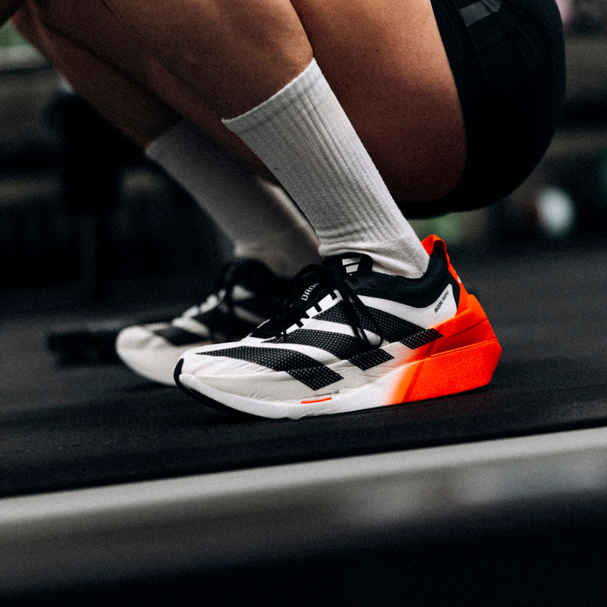 Adidas Adizero Dropset Elite Sneakers - White / Black - view 3