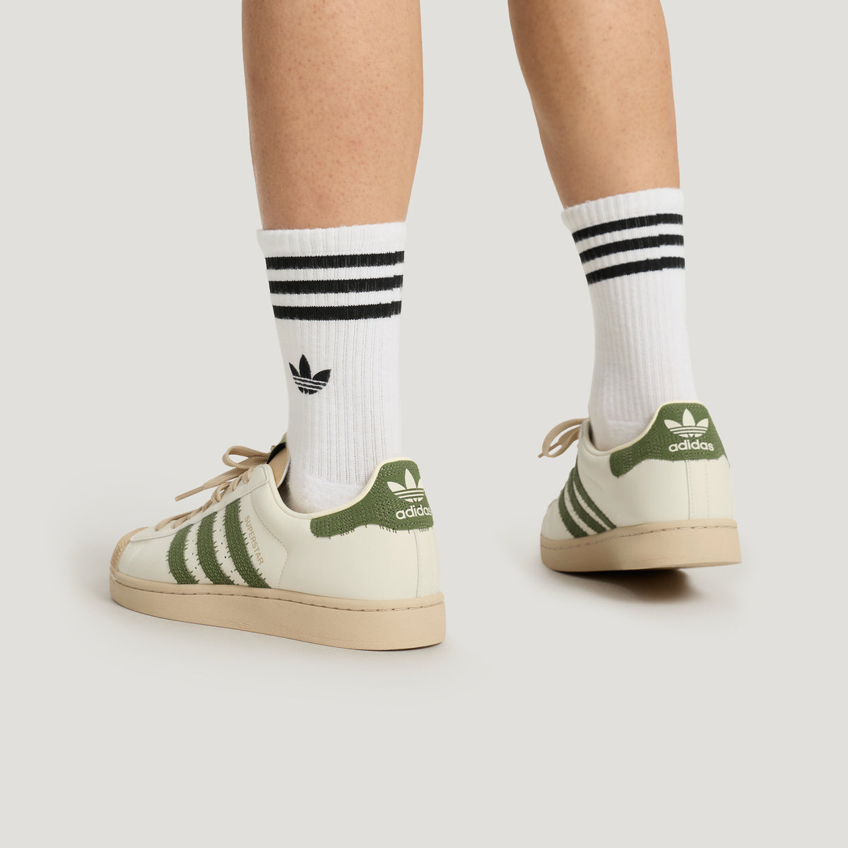 Adidas Superstar II Sneakers - White / Night Grey / Alumina - view 2