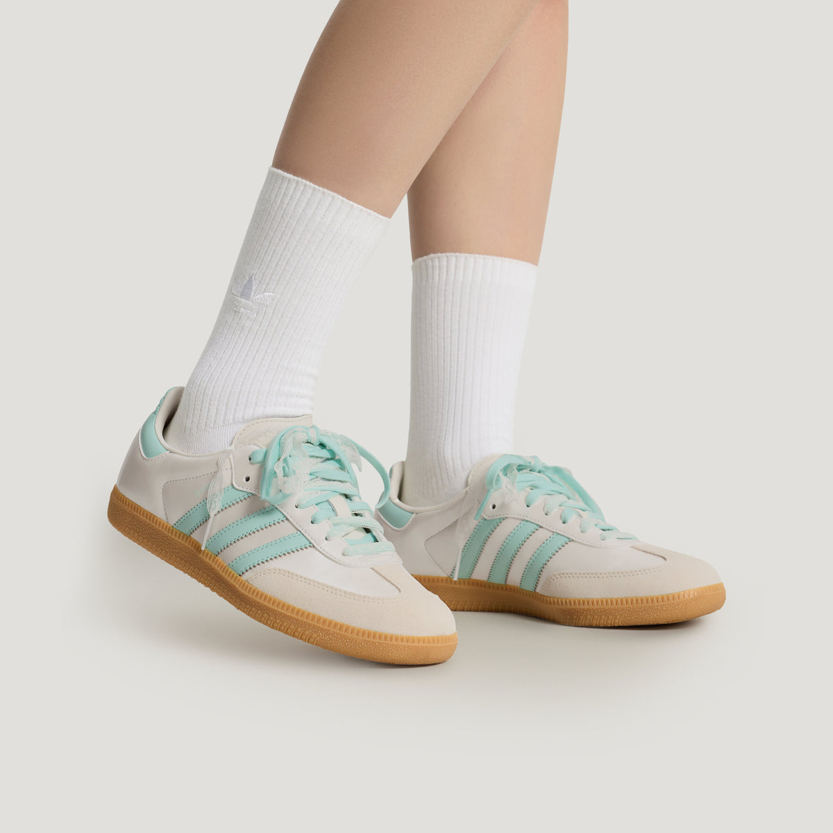 Adidas Samba OG Sneakers - Light Pink / Black - view 7