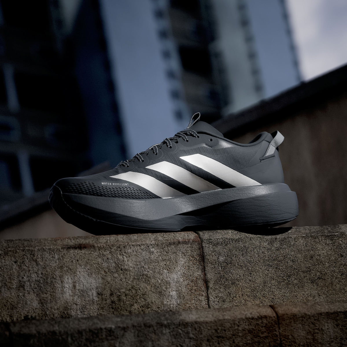 Adidas Adizero EVO SL ATR M Sneakers - Black / Silver Metallic / Dark Grey - view 5