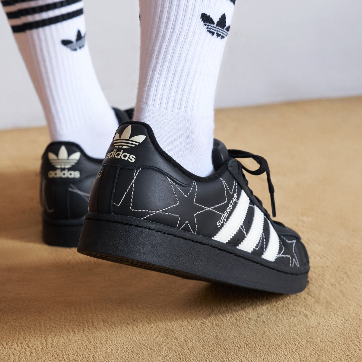 Adidas Superstar II W Sneakers - Black / Off White - view 2