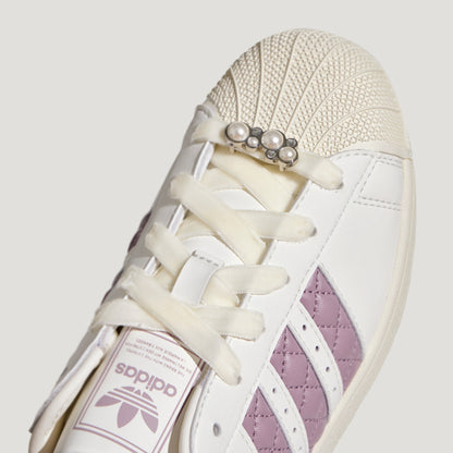 Adidas Superstar II W Sneakers - Pale Beige / Crystal White - view 7