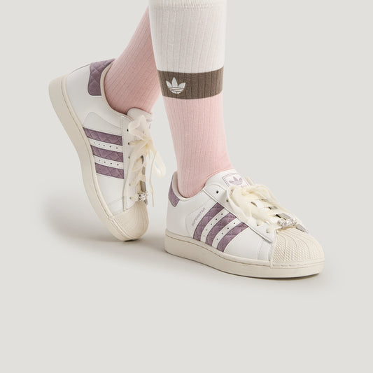Adidas Superstar II W Sneakers - Pale Beige / Crystal White - view 1