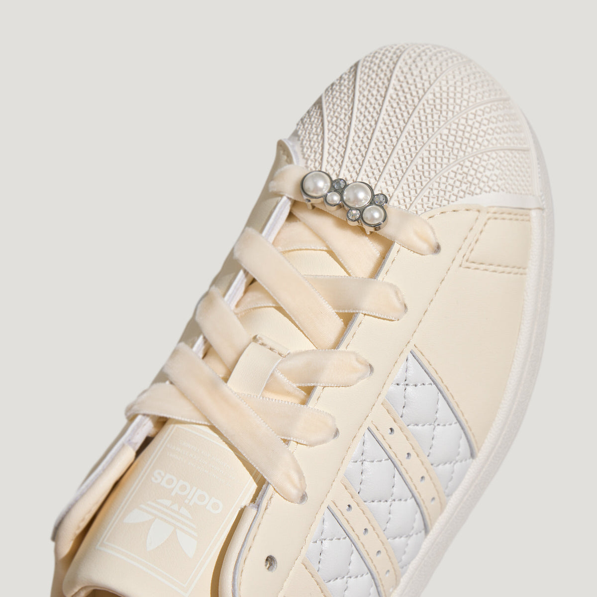 Adidas Superstar II Sneakers - Pale Beige / Crystal White - view 4