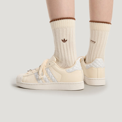 Adidas Superstar II Sneakers - Pale Beige / Crystal White - view 2