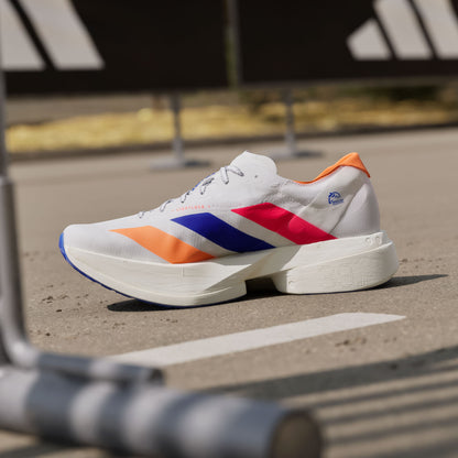 Adidas Adizero Adios PRO 4 M Sneakers - White / Bright Red / Bright Blue - view 5