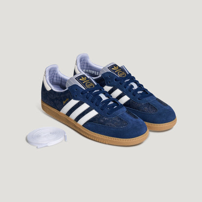 Adidas Samba OG Sneakers - Night Indigo / Crystal White / Light Silver - view 5