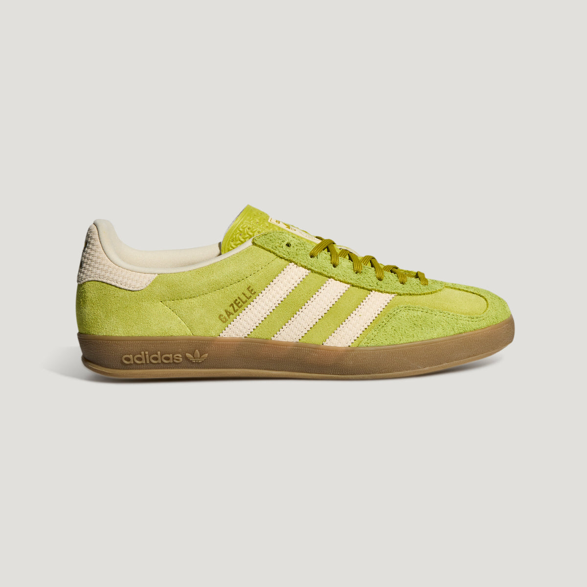 Adidas Gazelle Indoor Sneakers - Simple Green / Brown - view 1