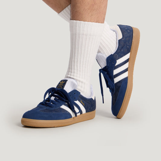 Adidas Samba OG Sneakers - Night Indigo / Crystal White / Light Silver - view 1