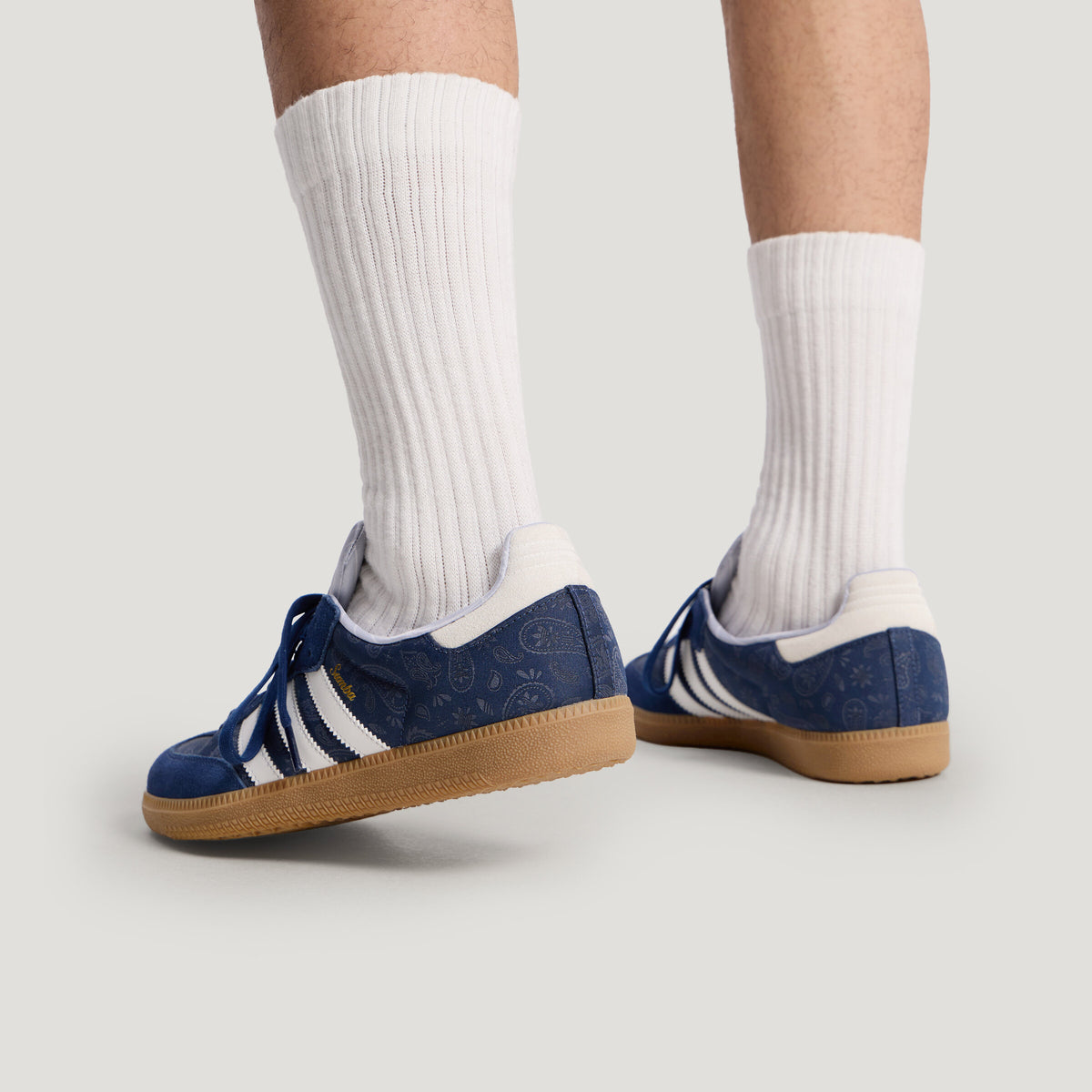 Adidas Samba OG Sneakers - Night Indigo / Crystal White / Light Silver - view 2