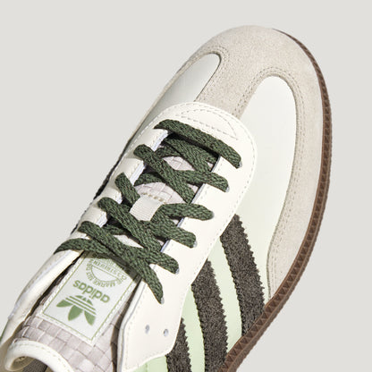 Adidas Samba OG Sneakers - Chalk White / Light Green / Light Grey - view 5