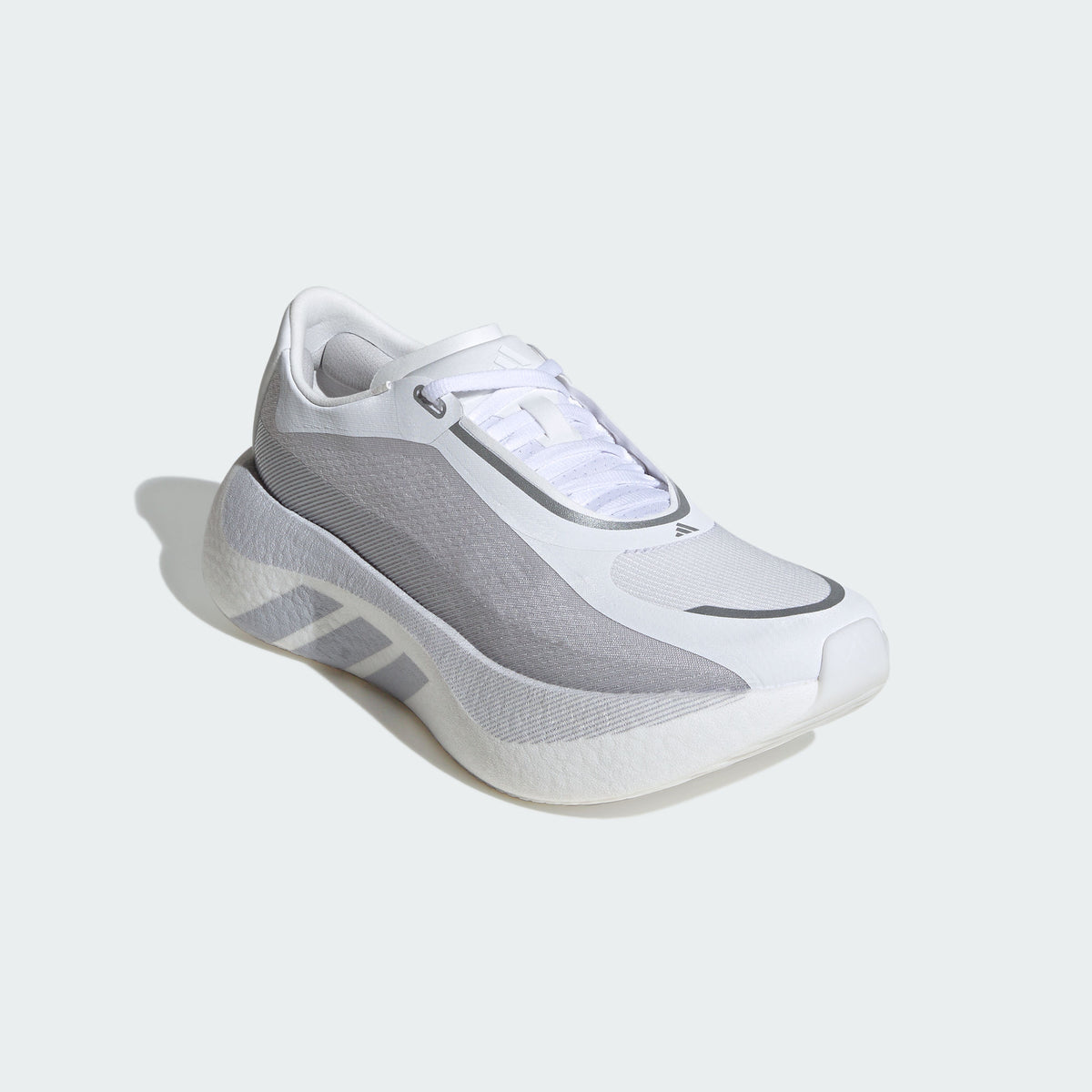 Adidas Hyperboost EDGE Sneakers - White / Solid Grey / Silver Metallic - view 6