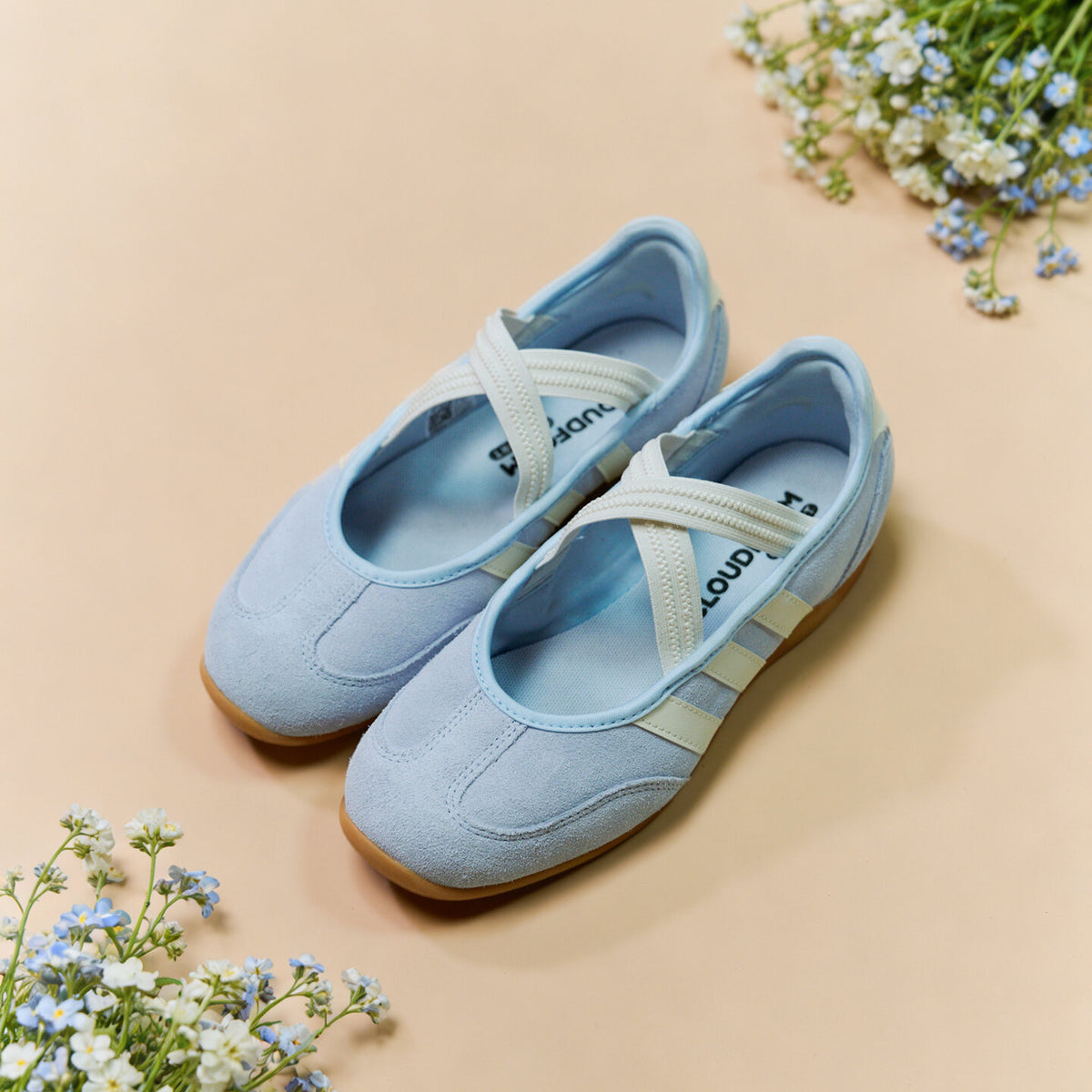 Adidas Barreda MARY JANE Sneakers - Pale Sesame Mauve / Chalk White / Resin Yellow - view 1
