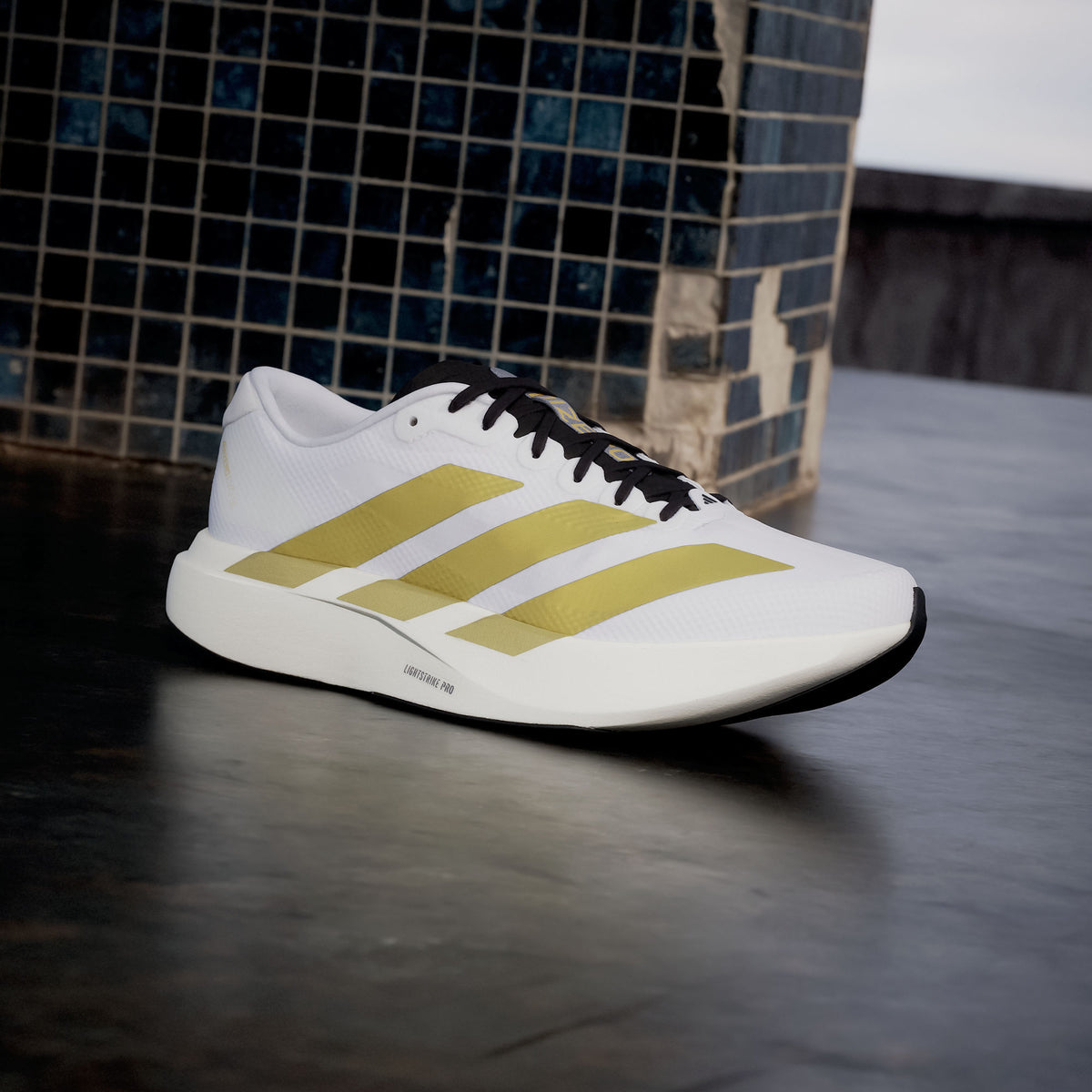 Adidas Adizero EVO SL Woven M Sneakers - Crystal White / Light Silver - view 2