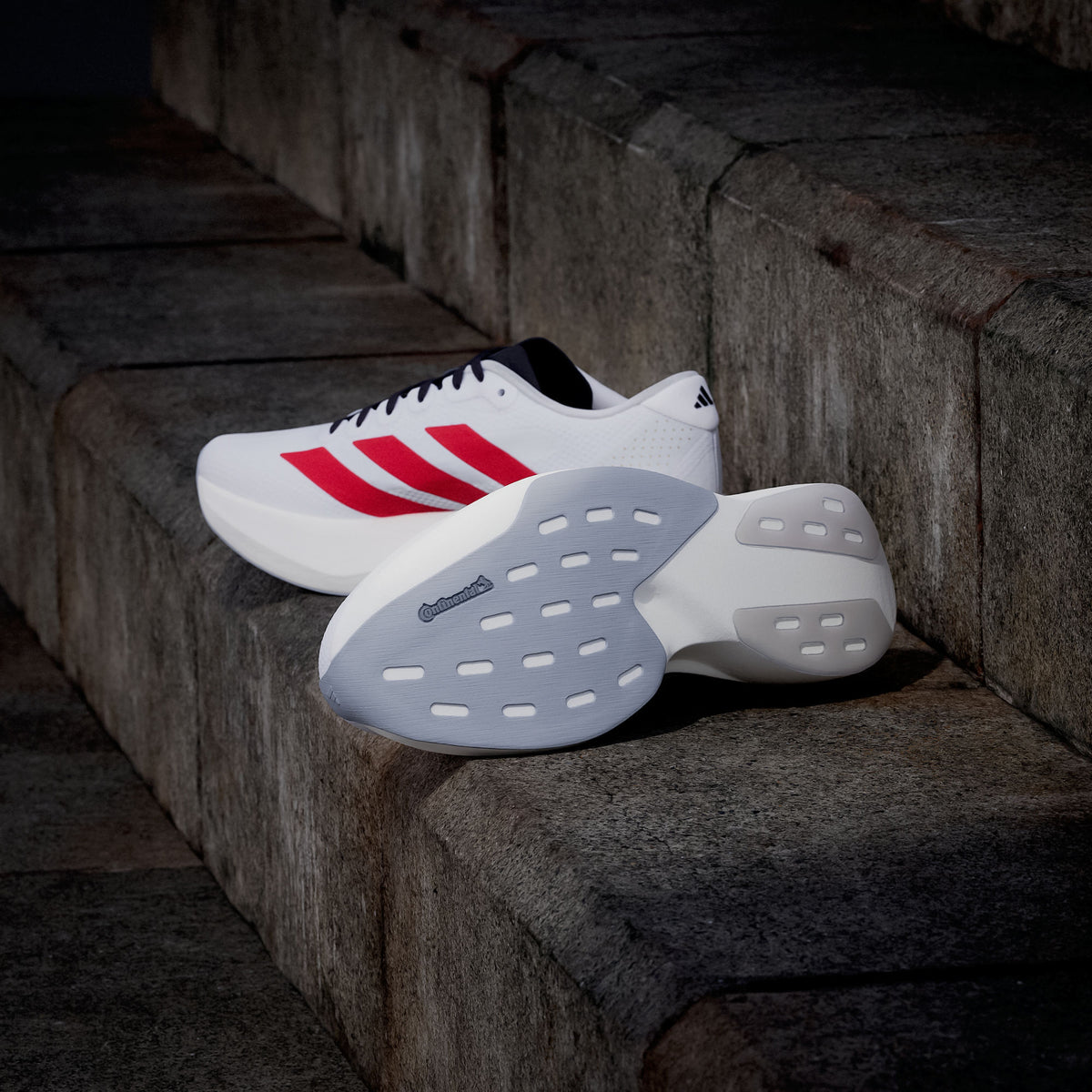 Adidas Adizero EVO SL Woven W Sneakers - White / Clear Blue - view 3