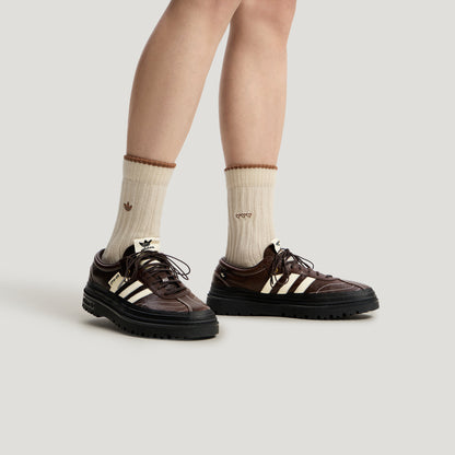 Adidas Samba LX Freizeit SFTM Sneakers - Aurora Coffee / Black / Chalk White - view 8