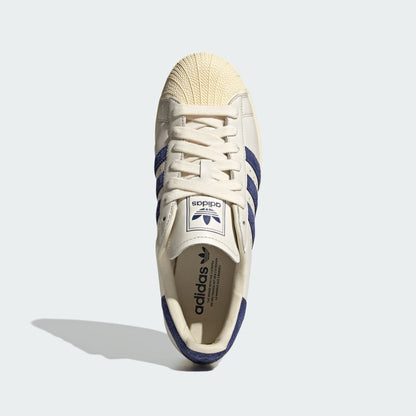Adidas Superstar II Sneakers - Chalk White / Victory Blue / Warm Vanilla - view 6