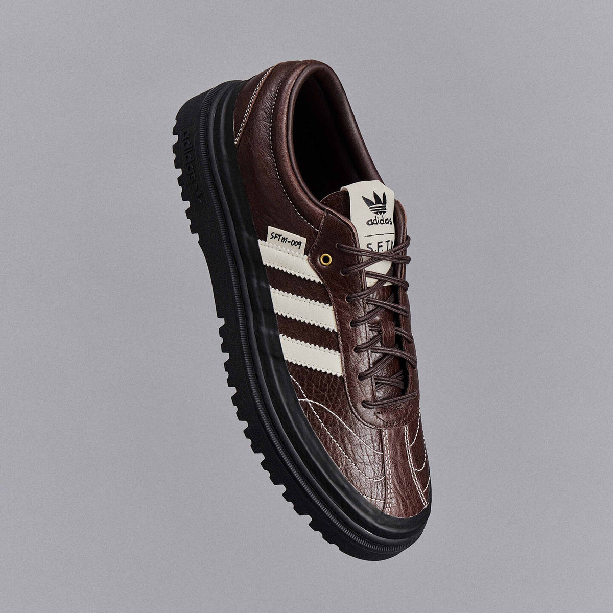 Adidas Samba LX Freizeit SFTM Sneakers - Aurora Coffee / Black / Chalk White - view 1