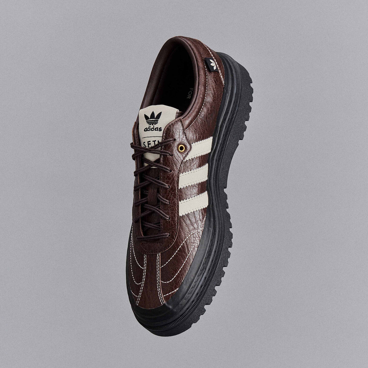 Adidas Samba LX Freizeit SFTM Sneakers - Aurora Coffee / Black / Chalk White - view 6
