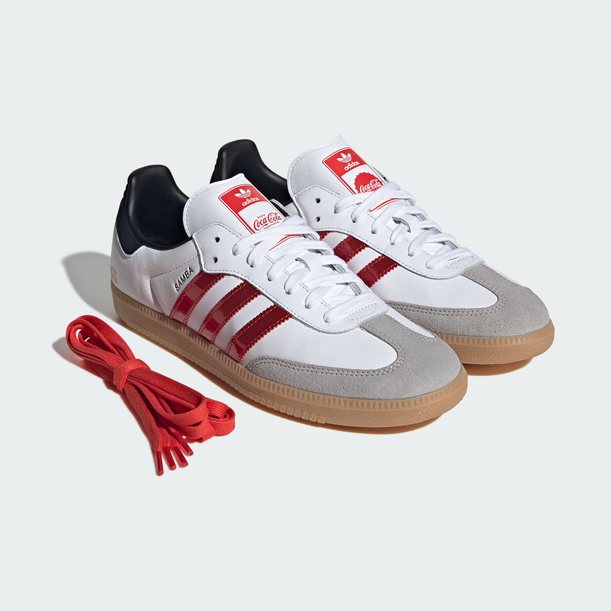 Adidas Samba OG COCA COLA Sneakers - White / Red / Black - view 2
