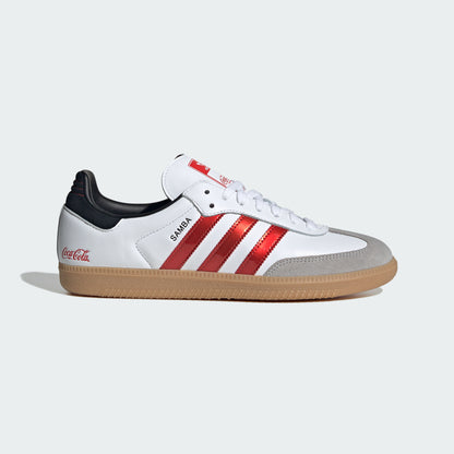 Adidas Samba OG COCA COLA Sneakers - White / Red / Black - view 1